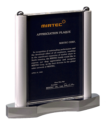 2008 Mirtec Appreciation Award